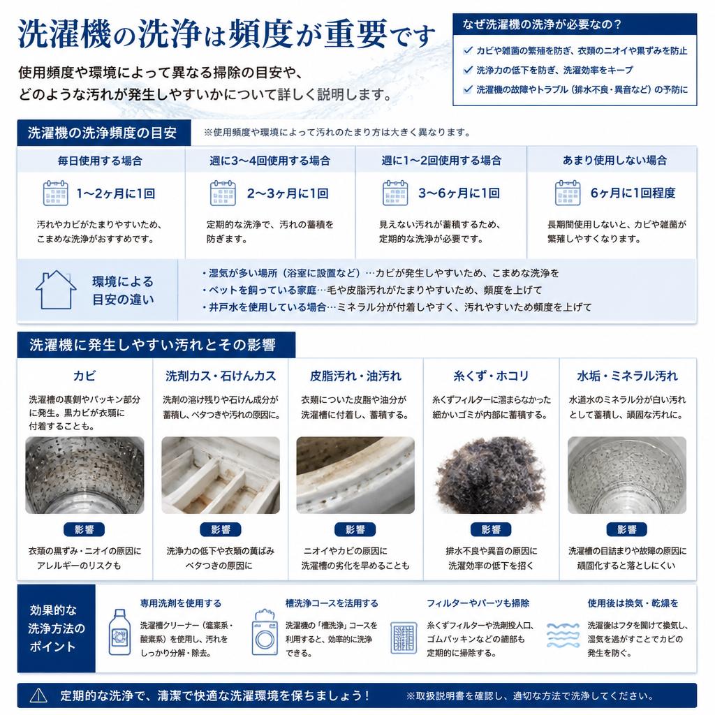 掃除頻度はどのくらいが理想？